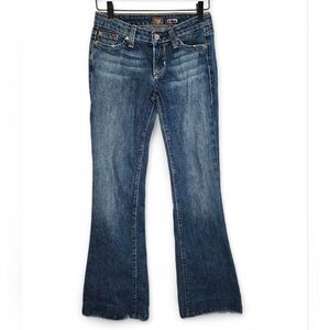 Kasil by David Lim Y2K Vintage Low Rise Bootcut Flare Jeans Size 27